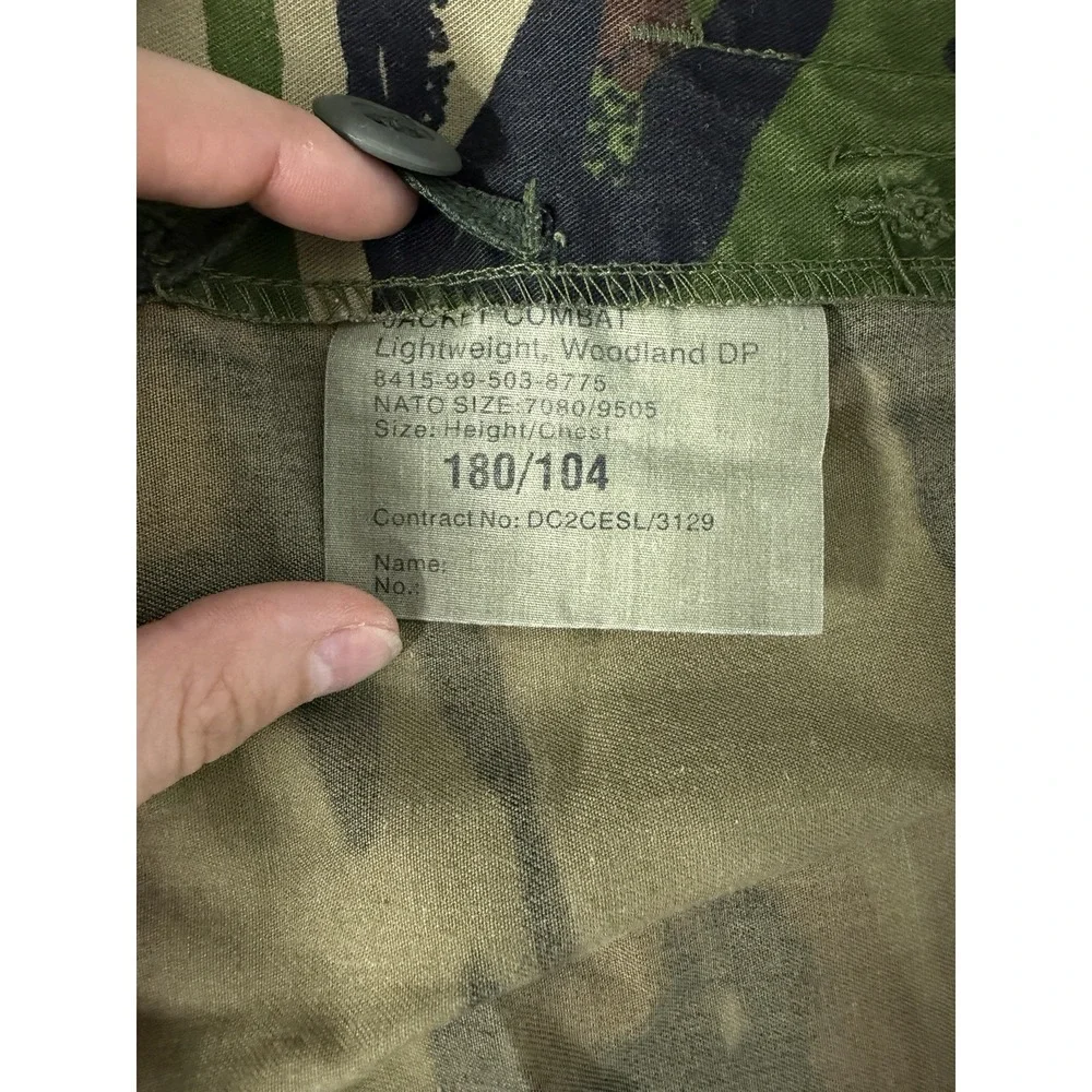 Genuine British Army DPM Lightweight Combat Jacket - 180/104‎